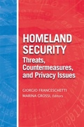Cover: Homeland Security Threats, Countermeasures, and Privacy Issues - Artech House