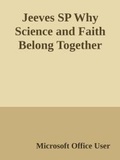 Cover: Por qu&eacute; la Ciencia y la Fe son Inseparables - Wipf and Stock Publishers