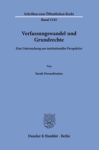 Abbildung von: Verfassungswandel und Grundrechte - fibre