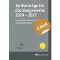 Cover: Tarifvertr&auml;ge f&uuml;r das Baugewerbe 2024-2027 - E-Book - Rudolf M&uuml;ller Verlag