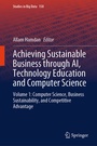 Cover: Achieving Sustainable Business through AI, Technology Education and Computer Science - Springer