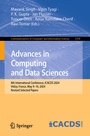 Cover: Advances in Computing and Data Sciences - Springer