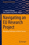 Cover: Navigating an EU Research Project - Springer