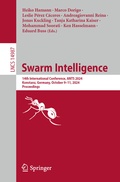 Cover: Swarm Intelligence - Springer