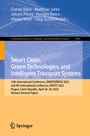 Cover: Smart Cities, Green Technologies, and Intelligent Transport Systems - Springer