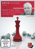 Cover: Master Class Taktik - Trainiere Dein Kombinationsverm&ouml;gen! Band 3 - ChessBase GmbH