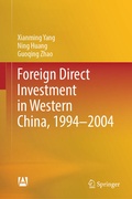 Cover: Foreign Direct Investment in Western China, 1994-2004 - Springer