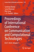 Cover: Proceedings of International Conference on Communication and Computational Technologies - Springer