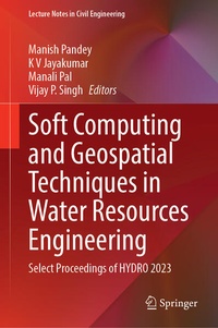 Enlarge image Cover: Soft Computing and Geospatial Techniques in Water Resources Engineering - Springer