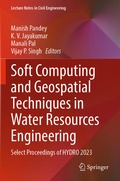 Cover: Soft Computing and Geospatial Techniques in Water Resources Engineering - Springer