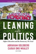 Cover: Leaning into Politics - IAP - Information Age Publishing