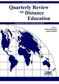 Cover: Quarterly Review of Distance Education Vol 24 Issue 4 - Information Age Publishing