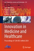 Cover: Innovation in Medicine and Healthcare - Springer
