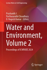 Enlarge image Cover: Water and Environment, Volume 2 - Springer