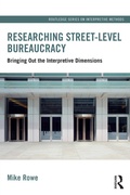 Cover: Researching Street-level Bureaucracy - Routledge