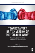 Cover: Towards a Very British Version of the "Culture Wars" - Routledge