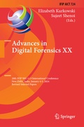 Cover: Advances in Digital Forensics XX - Springer