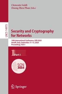 Enlarge image Cover: Security and Cryptography for Networks - Springer