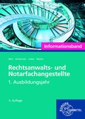 Abbildung von: Rechtsanwalts- und Notarfachangestellte, Informationsband 1. Ausbildungsjahr - Europa-Lehrmittel