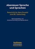 Cover: Abenteuer Sprache und Sprachen - Stauffenburg