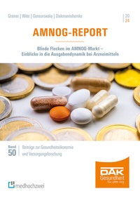 Abbildung von: AMNOG-Report 2024 - medhochzwei Verlag