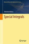 Cover: Special Integrals - Springer