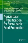 Cover: Agricultural Diversification for Sustainable Food Production - Springer