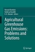 Cover: Agricultural Greenhouse Gas Emissions: Problems and Solutions - Springer