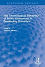 Cover: The Technological Behaviour of Public Enterprises in Developing Countries - Routledge