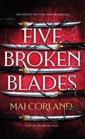 Cover: Five Broken Blades - Thorndike Press Large Print
