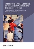 Cover: The Marburg Group's Comments on the European Commission's Parenthood Proposal - Intersentia Ltd