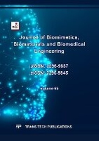 Enlarge image Cover: Journal of Biomimetics, Biomaterials and Biomedical Engineering Vol. 65 - Trans Tech Publications Ltd