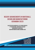 Cover: Recent Advancements in Materials, Design and Manufacturing (ICRAMDM-2023) - Trans Tech Publications Ltd