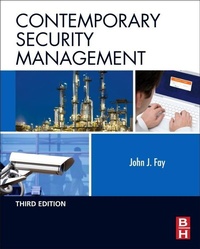 Enlarge image Cover: Contemporary Security Management - Butterworth-Heinemann