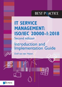 Abbildung von: IT Service Management: ISO/IEC 20000 1:2018 - Introduction and Implementation Guide - Second edition - Van Haren Publishing