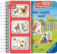 Abbildung von: Mein großes Magnetbuch - Wer macht was? - Ravensburger