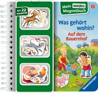 Abbildung von: Mein großes Magnetbuch - Was gehört wohin? Auf dem Bauernhof - Ravensburger