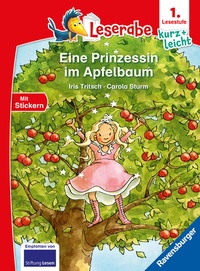 Abbildung von: Leserabe 1. Lesestufe Kurz und leicht - Eine Prinzessin im Apfelbaum - Ravensburger