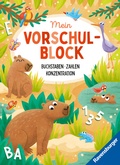 Cover: Mein Vorschulblock: Buchstaben, Zahlen, Konzentration - Ravensburger