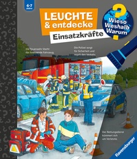 Abbildung von: Wieso? Weshalb? Warum? Leuchte und entdecke - Einsatzkräfte - Ravensburger