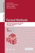 Cover: Formal Methods - Springer