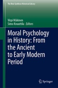 Cover: Moral Psychology in History: From the Ancient to Early Modern Period - Springer