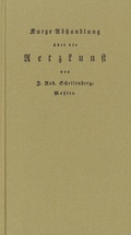 Cover: Kurze Abhandlung &uuml;ber die Aetzkunst - Oikos Verlag