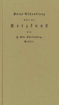 Enlarge image Cover: Kurze Abhandlung über die Aetzkunst - Oikos Verlag