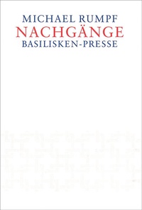 Enlarge image Cover: Nachgänge - Oikos Verlag