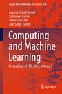 Cover: Computing and Machine Learning - Springer