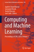 Cover: Computing and Machine Learning - Springer