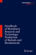 Cover: Handbook of Biorefinery Research and Technology: Production of Biofuels and Biochemicals - Springer