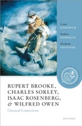 Cover: Rupert Brooke, Charles Sorley, Isaac Rosenberg, and Wilfred Owen - OUP eBook