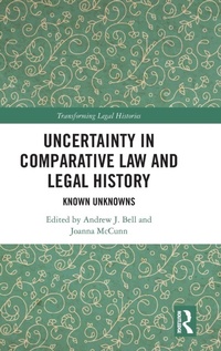 Abbildung von: Uncertainty in Comparative Law and Legal History - Routledge